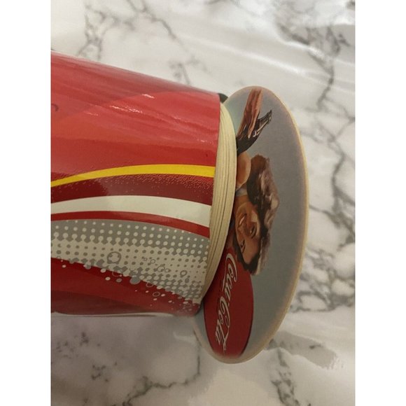 Coca Cola replica can Coke coaster dispenser holder 4 designs 75 coasters - Picture 7 of 10